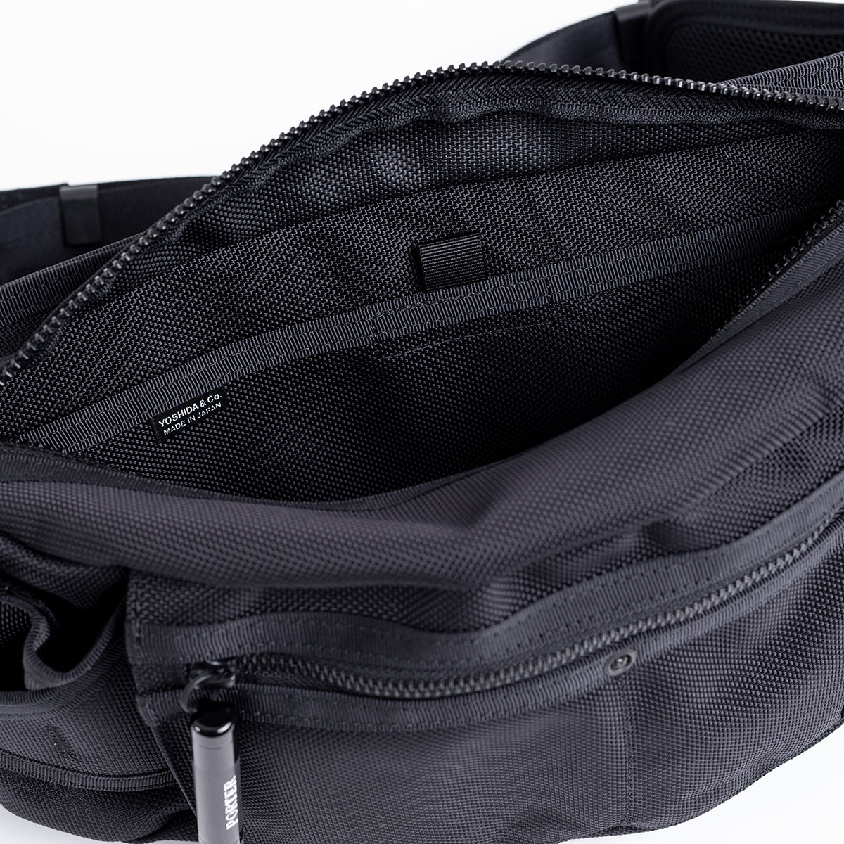 PO-HEAT-WAIST-BLK - Porter-Yoshida & Co. HEAT WAIST BAG - Black