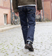 18oz Vintage Selvedge Denim Straight Cut Jeans - Indigo