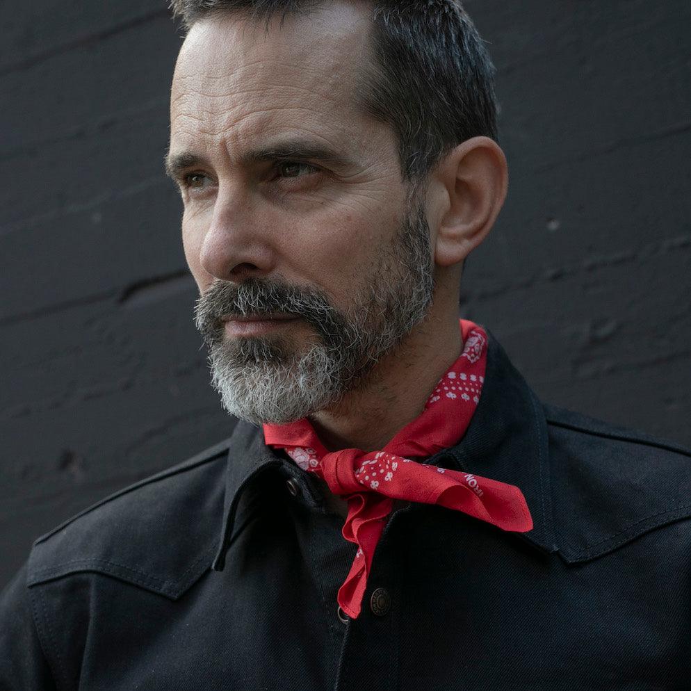 IHG-051 - Iron Heart “Bell” Bandana - Black, Red, Green, Purple