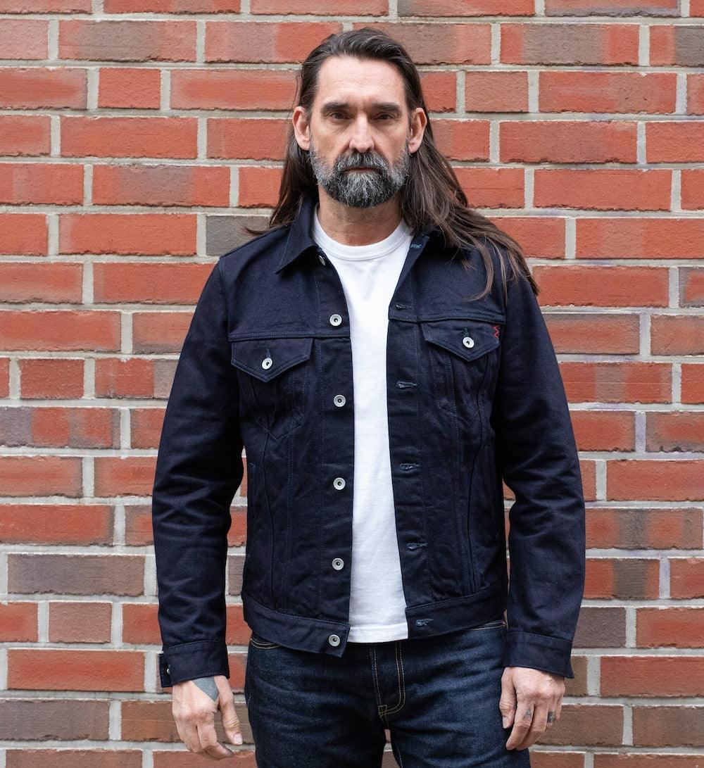 IH-526J-142IB - 14oz Selvedge Denim Modified Type III Jacket