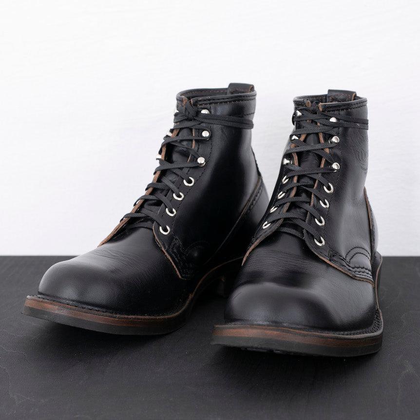 Image showing the WE-BKCXL207430-BLK - Custom Jobmaster Black Chromexcel which is a Boots described by the following info Boots, Footwear, Wesco and sold on the IRON HEART GERMANY online store