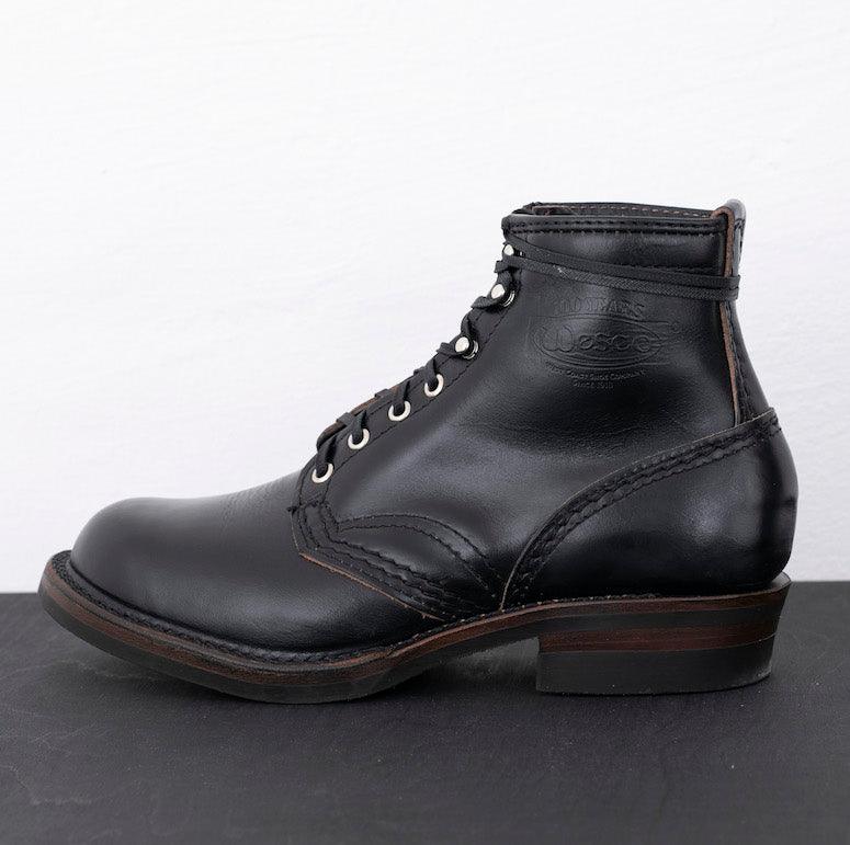 Image showing the WE-BKCXL207430-BLK - Custom Jobmaster Black Chromexcel which is a Boots described by the following info Boots, Footwear, Wesco and sold on the IRON HEART GERMANY online store