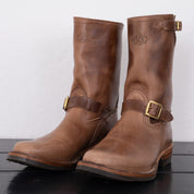 Image showing the WE-7600NATCXL-NAT - WESCO "Mister Lou" Engineer - Natural which is a Boots described by the following info Boots, Footwear, Released, Wesco and sold on the IRON HEART GERMANY online store