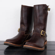 Image showing the WE-7600BRCXL-BRN - WESCO "Mister Lou" Engineer - Brown which is a Boots described by the following info Boots, Footwear, Released, Wesco and sold on the IRON HEART GERMANY online store