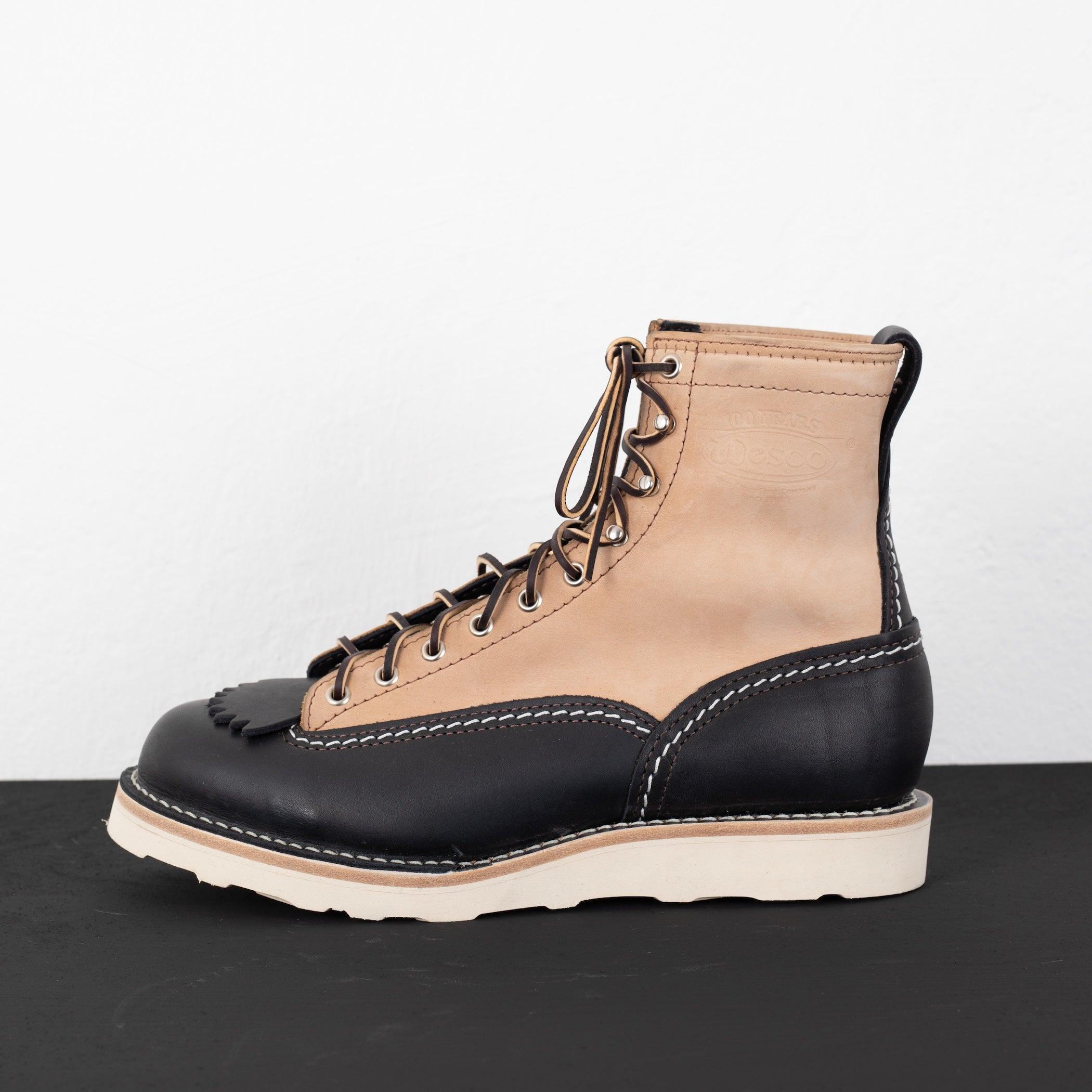 Lace-To-Toe Custom JOBMASTER - Black/Natural