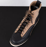 Lace-To-Toe Custom JOBMASTER - Black/Natural