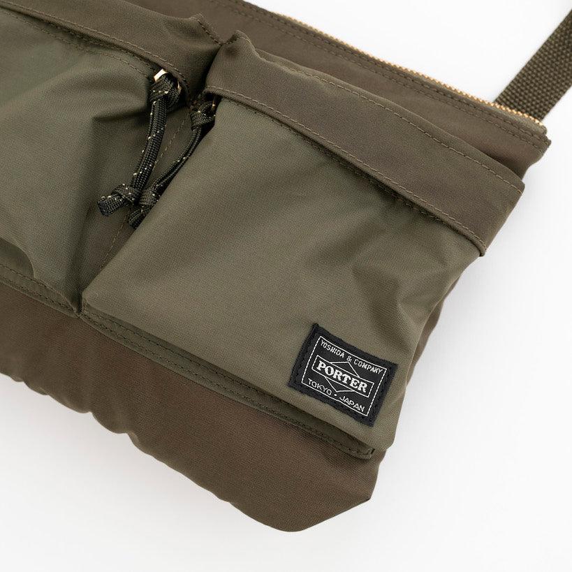 Porter-Yoshida & Co - FORCE SHOULDER BAG- Olive Drab