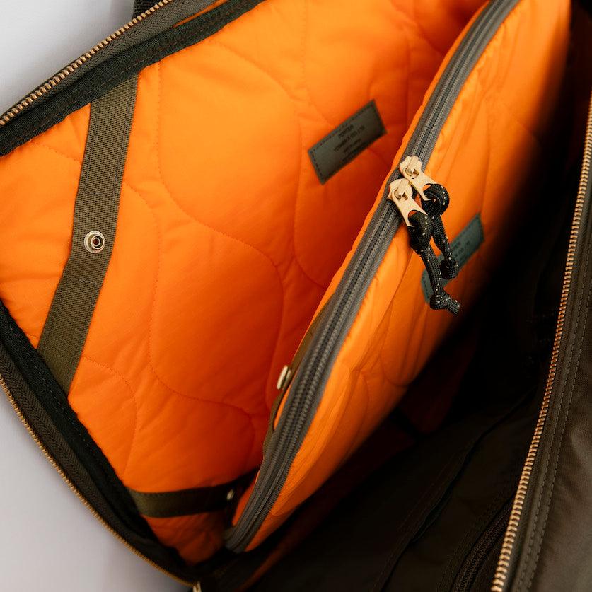 【博物館級】Wm.PORTER'S SON 真鍮製レイルロード　「PORTER」 PO-FORCE-3WAY-BRIEFCASE-OLV - Porter-Yoshida & Co - FORCE 3WAY