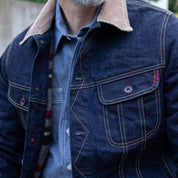 18oz Selvedge Denim Storm Rider Jacket - Indigo