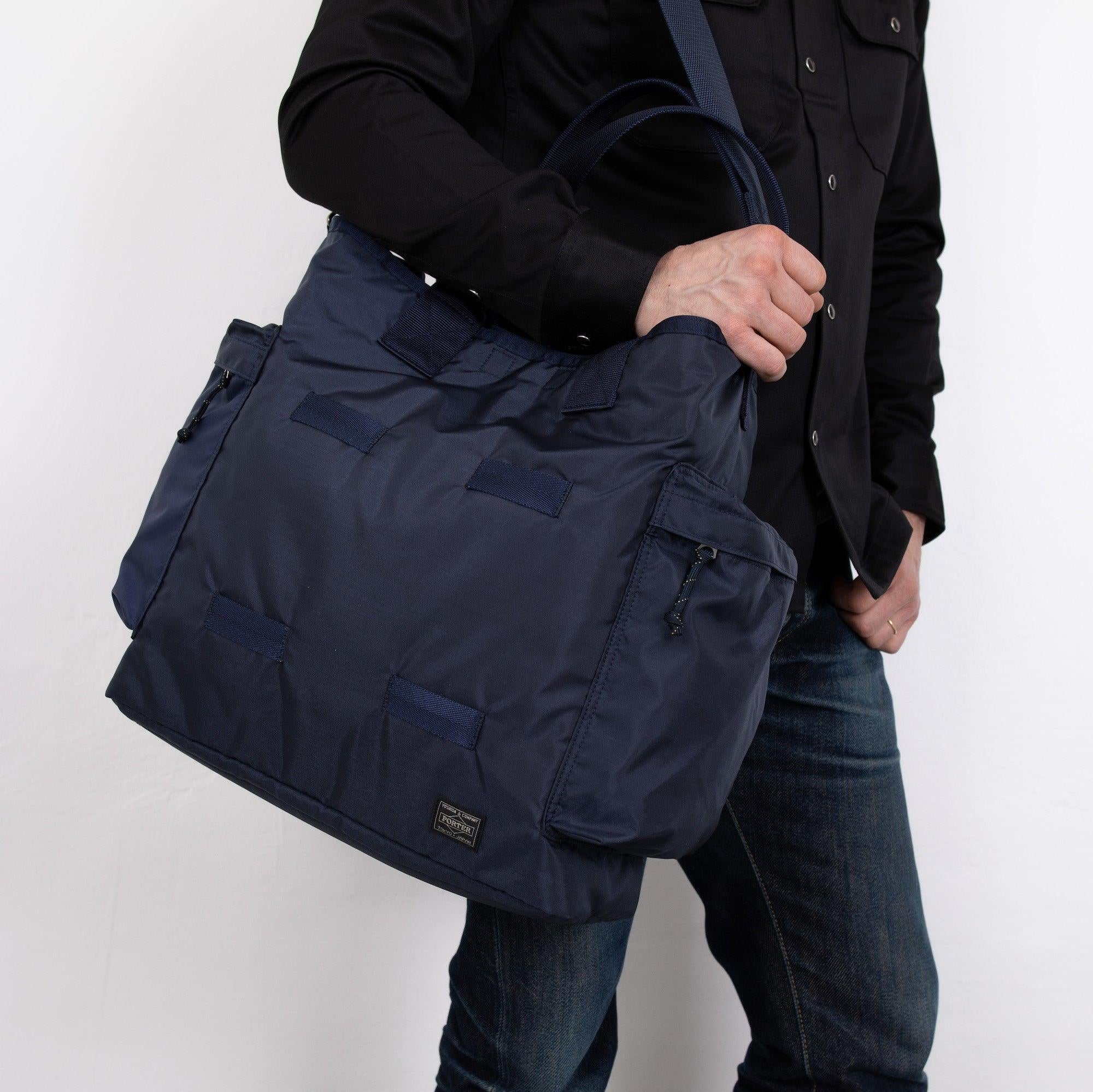 Porter-Yoshida & Co - FORCE 2WAY TOTE BAG - Navy