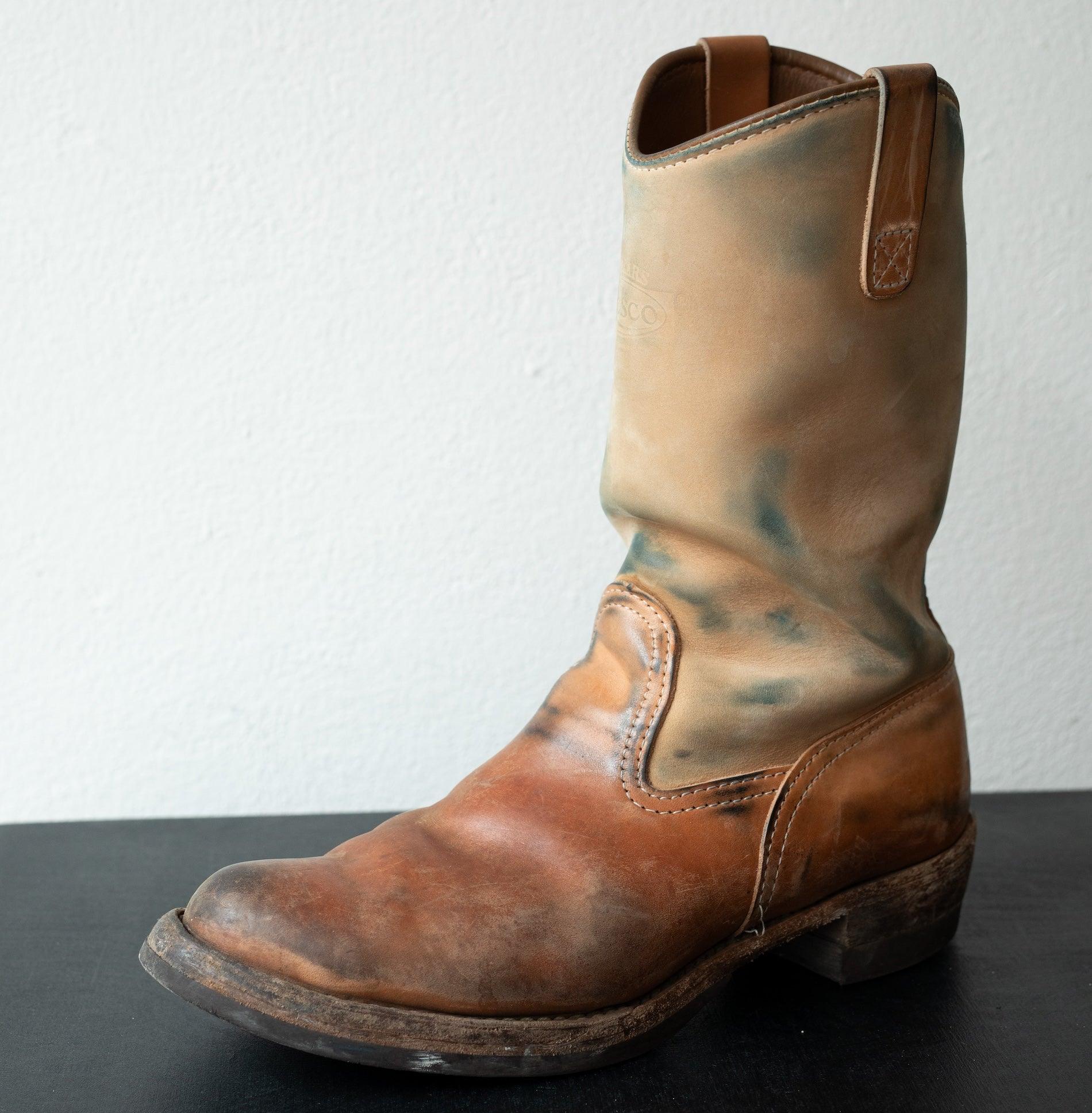 WE-SPBE1091WLL705-NAT - WESCO Two-tone Custom Morrison  - Natural Horsehide