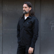 7oz Fatigue Cloth Work Shirt - Black