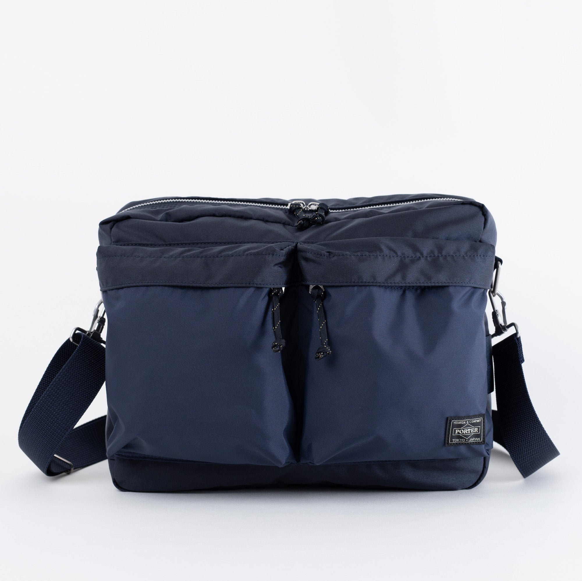 Porter-Yoshida & Co- FORCE SHOULDER BAG - Navy