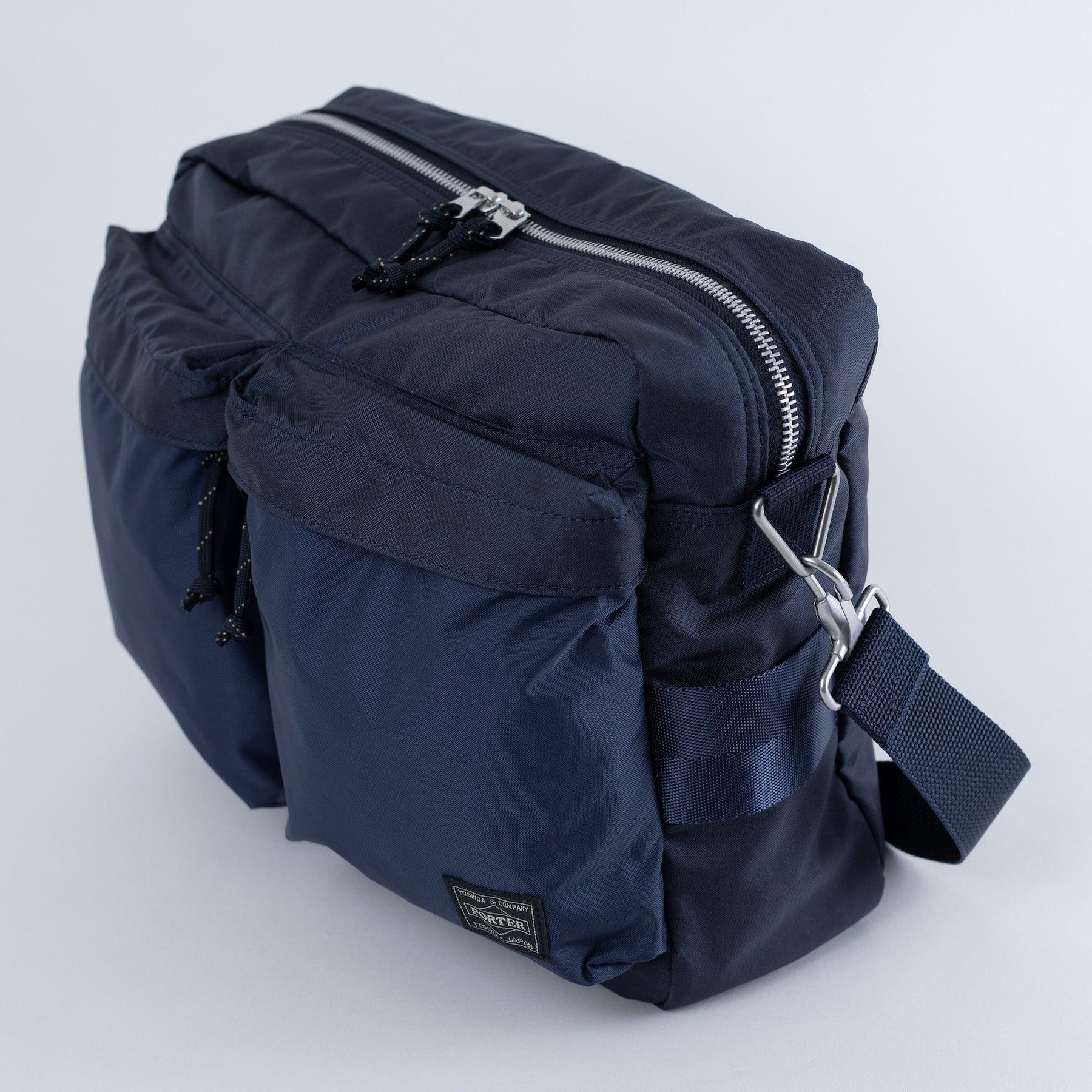 Porter-Yoshida & Co- FORCE SHOULDER BAG - Navy