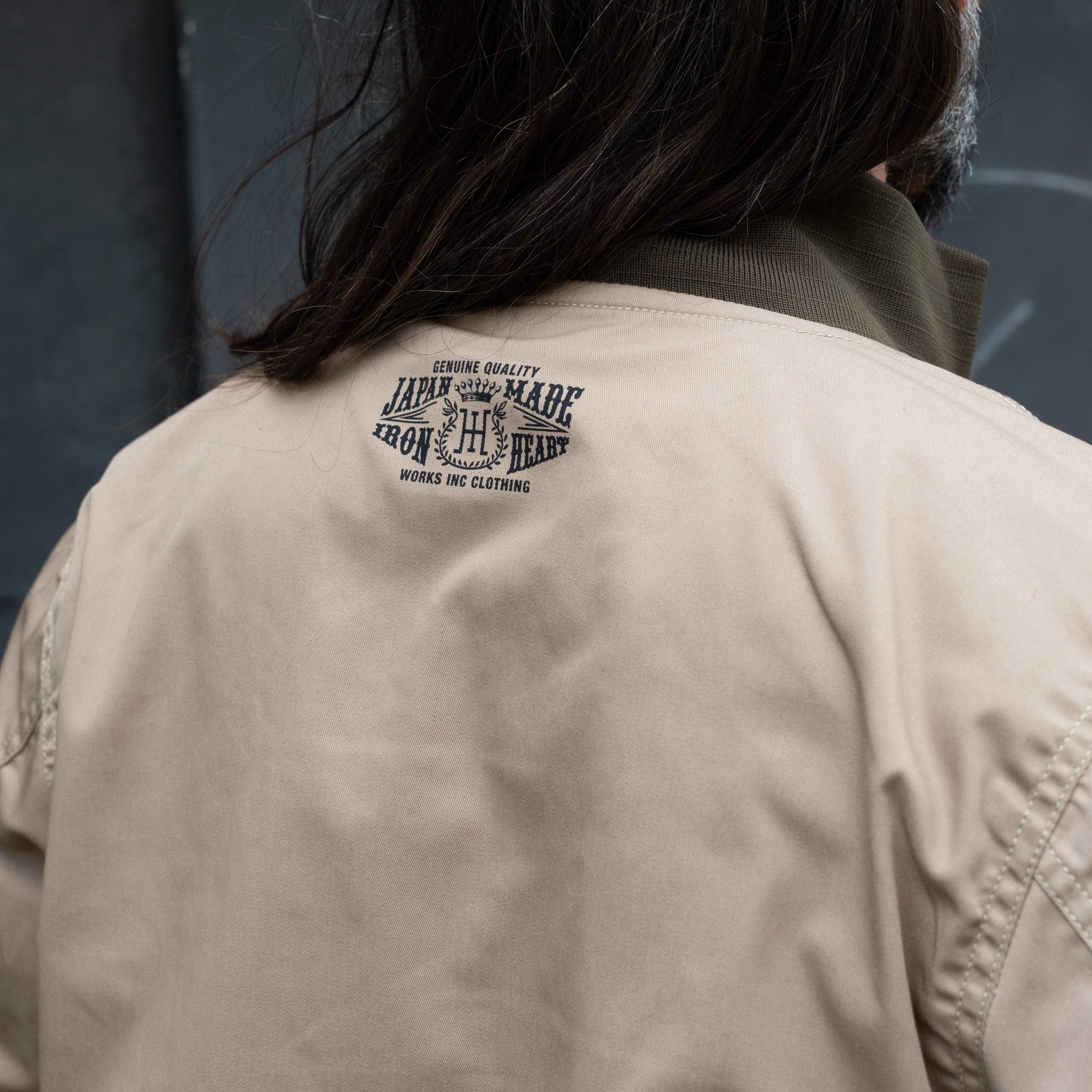 Reversible Tanker Jacket - Olive (No Patch)