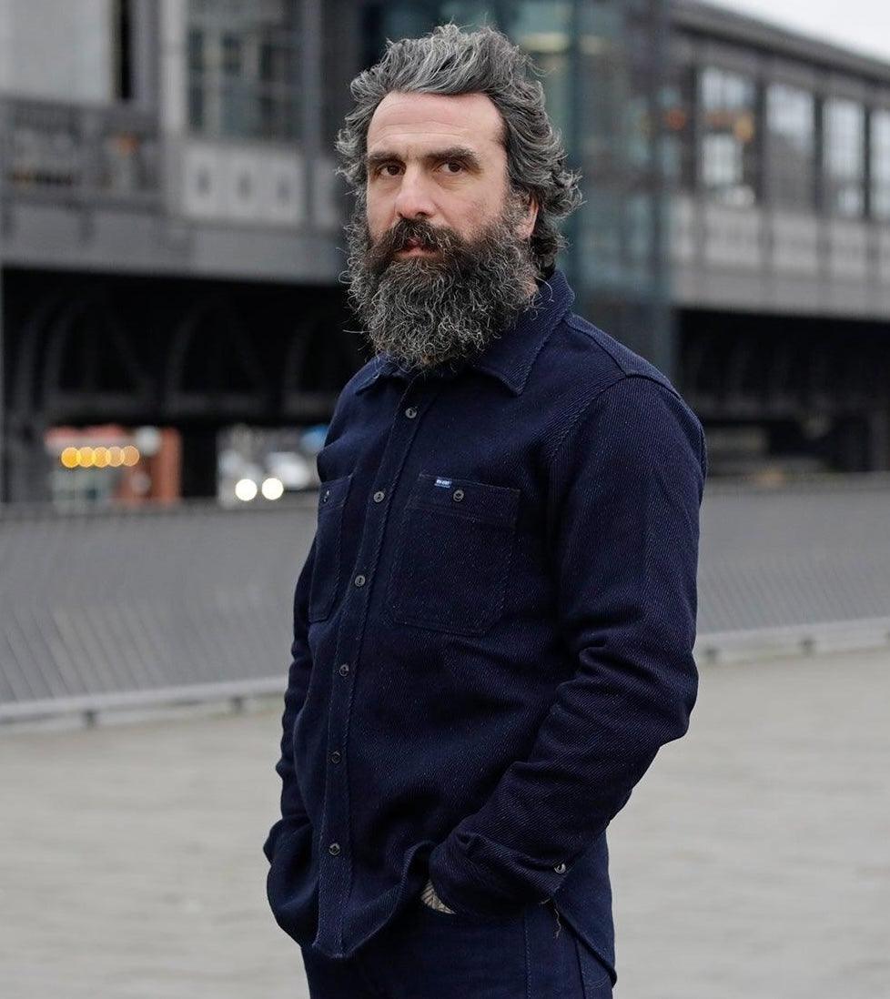 IHSH-288-IND - 14oz Kersey Work Shirt - Indigo – IRON HEART GERMANY IHSH-288-IND - 14oz Kersey Work Shirt - Indigo – IRON HEART GERMANY