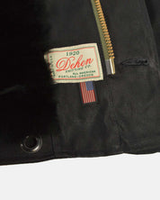 Dehen 1920 Waxed Canvas N-1 Deck Jacket - Black