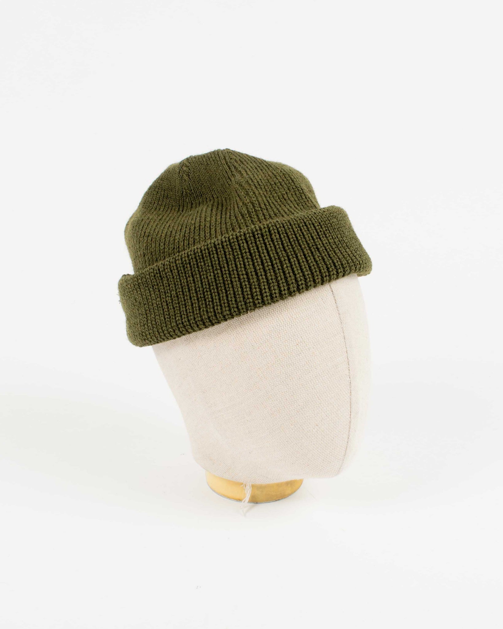 DE-WKC001-OLV - Dehen 1920 Wool Knit Watch Cap - Olive