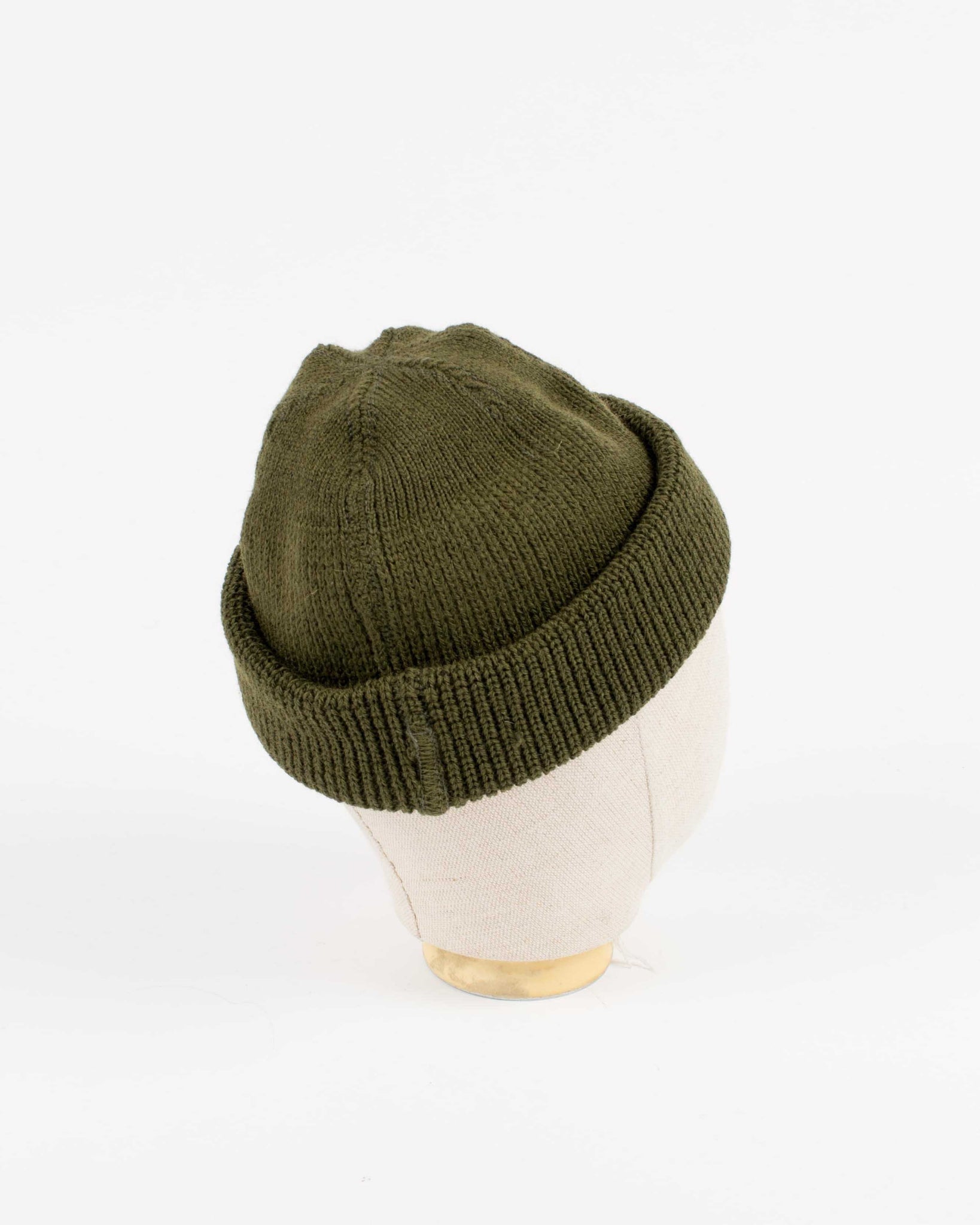 DE-WKC001-OLV - Dehen 1920 Wool Knit Watch Cap - Olive