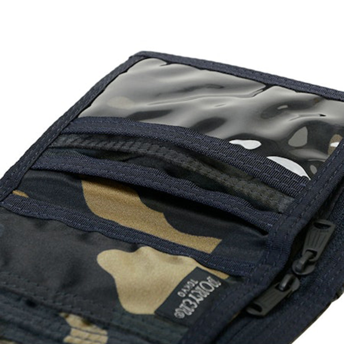 PO-COUNTER-WALLET-KHA - Porter-Yoshida & Co. COUNTER SHADE WALLET - Woodland Khaki