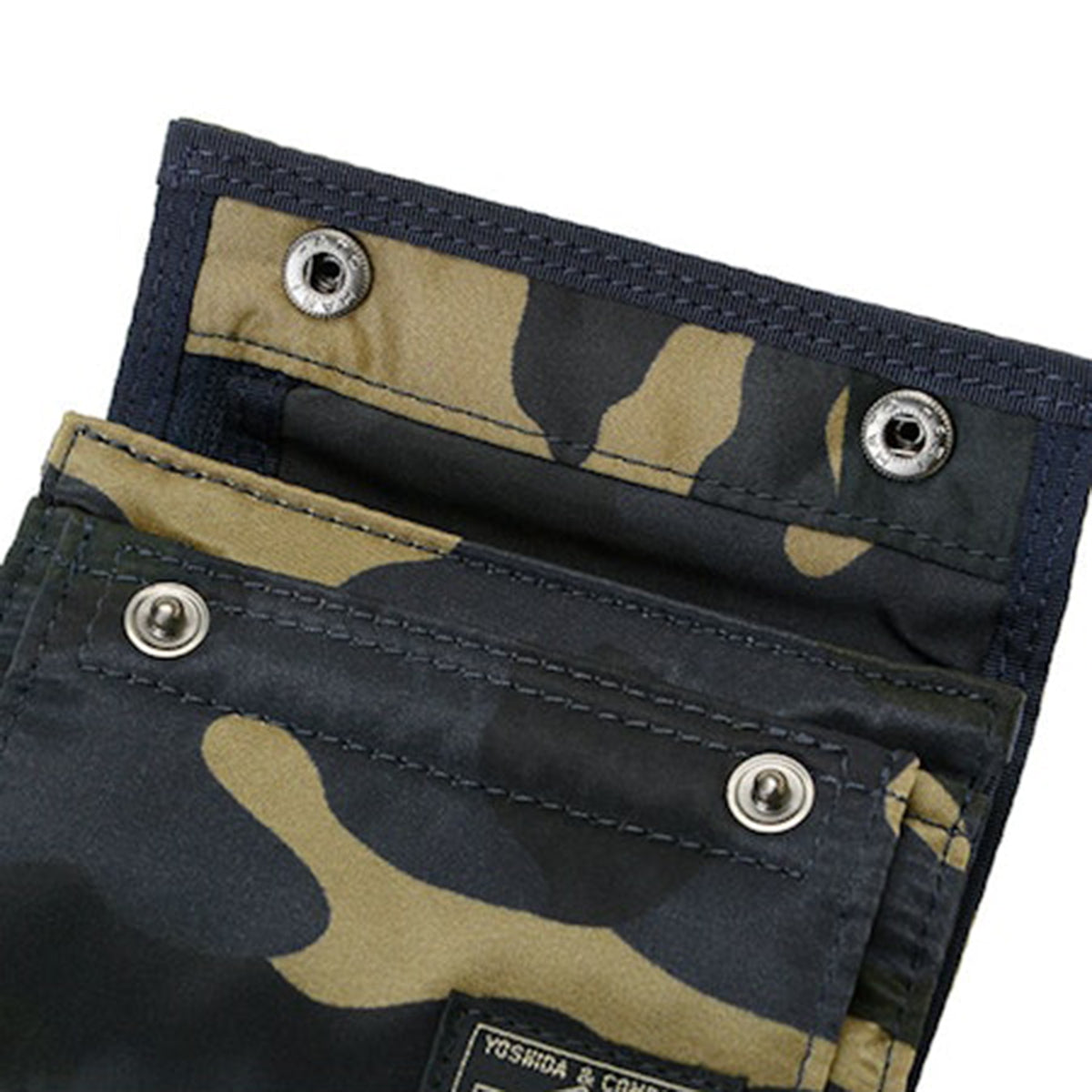 PO-COUNTER-WALLET-KHA - Porter-Yoshida & Co. COUNTER SHADE WALLET - Woodland Khaki