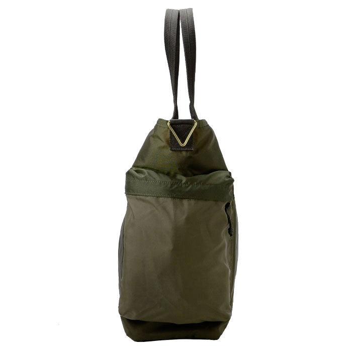 Image showing the Porter-Yoshida & Co - FORCE 2WAY TOTE BAG - Olive Drab which is a Bags described by the following info Accessories, Bags, Porter-Yoshida & Co. and sold on the IRON HEART GERMANY online store