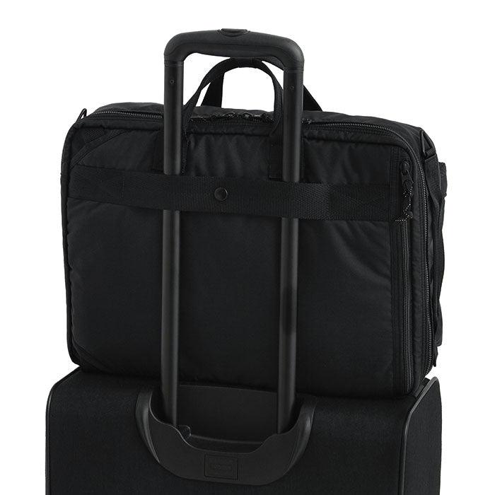 Image showing the Porter-Yoshida & Co - FORCE 3WAY BRIEFCASE - Black which is a Bags described by the following info Accessories, Bags, Porter-Yoshida & Co. and sold on the IRON HEART GERMANY online store