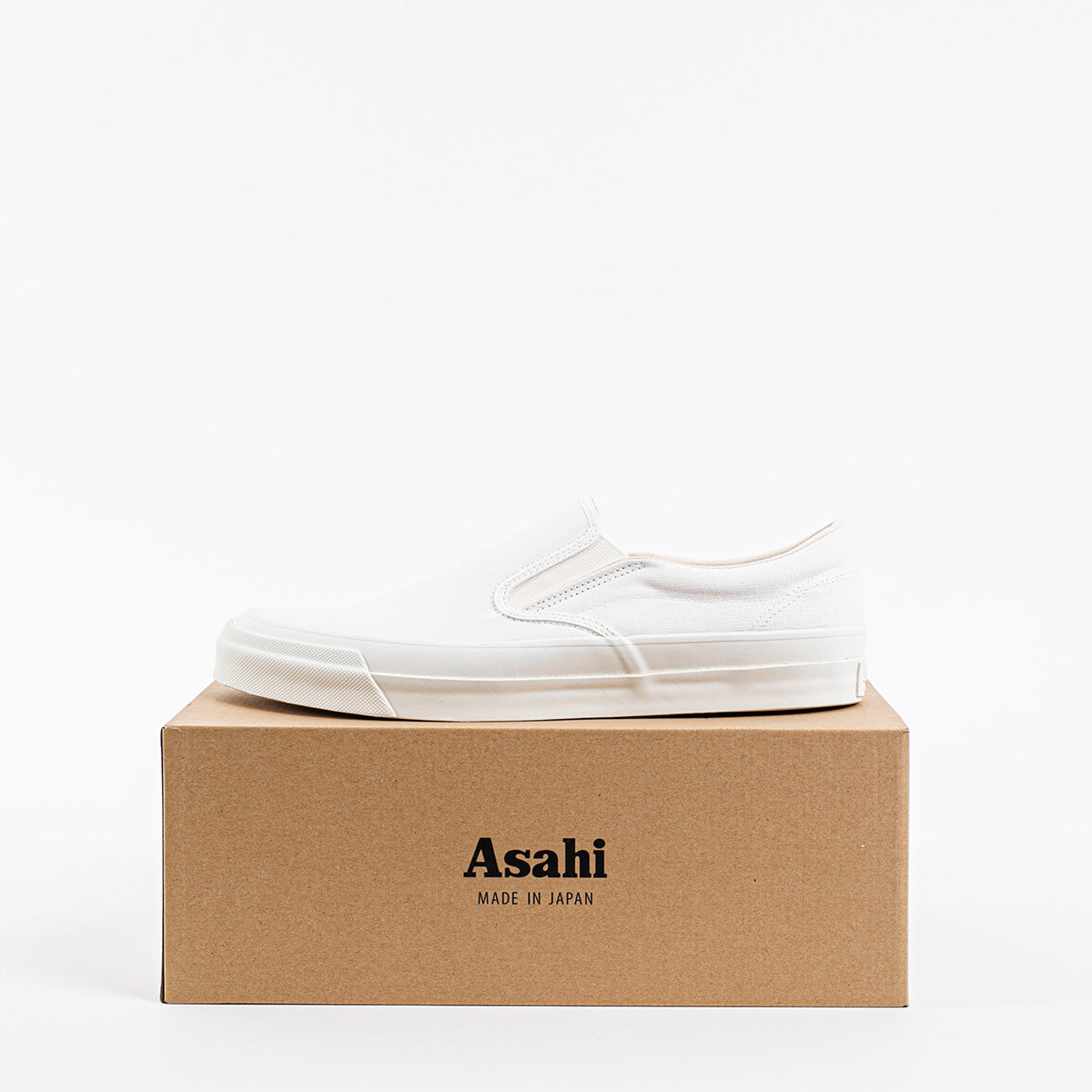 ash.0401さま専用 AS-040-WHT - ASAHI COTTON SLIP ON SHOES - White/ White – IRON