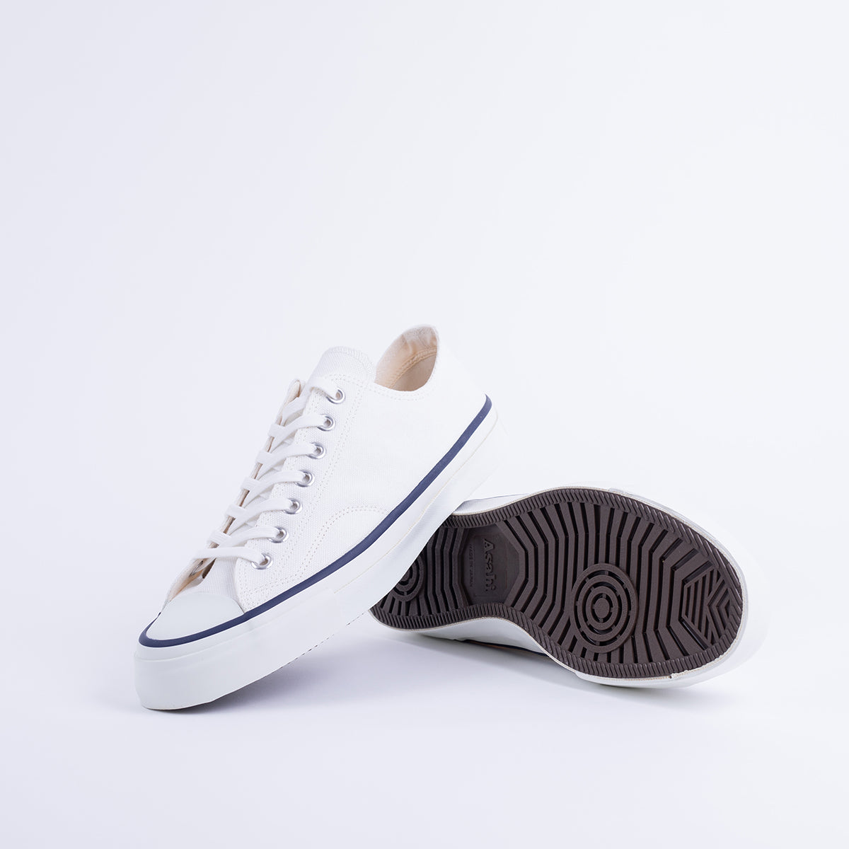 AS-046-WHT - ASAHI Cotton Canvas Shoes - White
