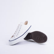 AS-046-WHT - ASAHI Cotton Canvas Shoes - White