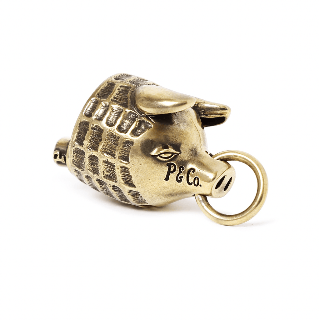 Image showing the Peanuts & Co P'S GUARDIAN BELL KEYCHAIN - Brass which is a Others described by the following info Accessories, Others, Peanuts & Co, Released and sold on the IRON HEART GERMANY online store