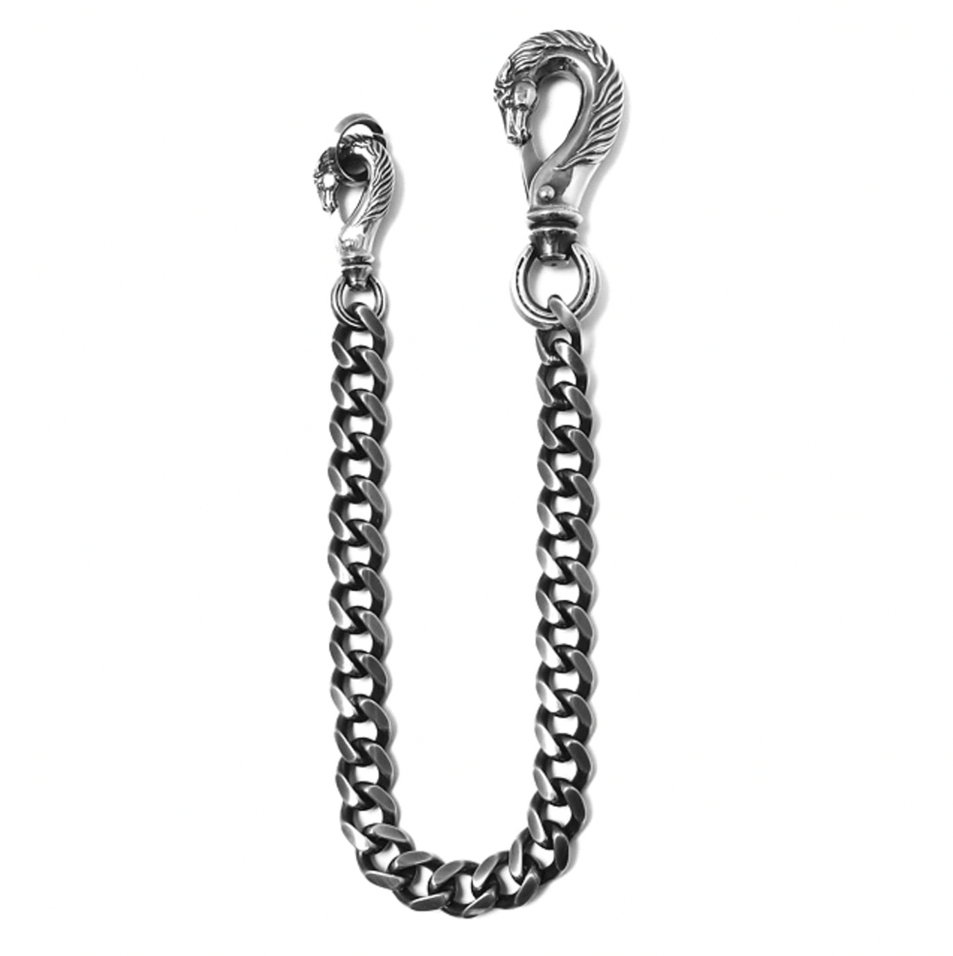 Peanuts & Co Horse Wallet Chain (horse×horse) - Silver