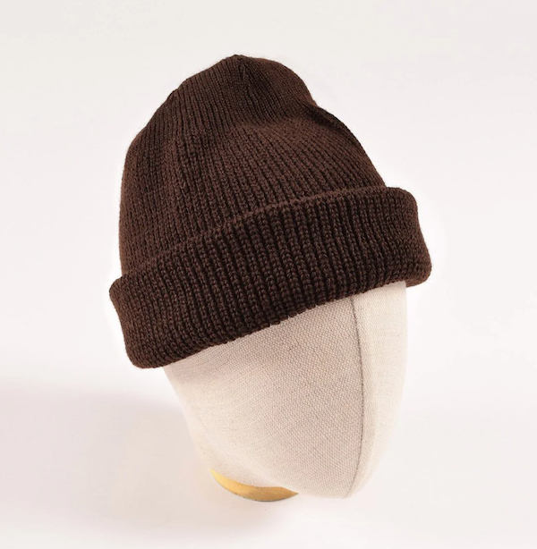 DE-WKC001-BRN - Dehen 1920 Wool Knit Watch Cap - Brown