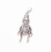 PE-TEDDY-PEANUTS-SI - Peanuts & Co TEDDY PEANUTS PENDANT - Silver