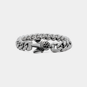 GA-MODEL-10-BRA-3A - GOOD ART HLYWD Model 10 Bracelet 3A - Sterling Silver