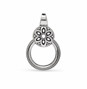 GA-GLASSES-LOOP - GOOD ART HLYWD Heavyweight Rosette Glasses Loop Goosebumps- Sterling Silver