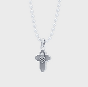 GA-JIMMY-CROSS-PEN-A - GOOD ART HLYWD Jimmy Cross Pendant A - Sterling Silver