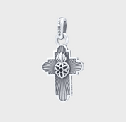 GA-JIMMY-CROSS-PEN-A - GOOD ART HLYWD Jimmy Cross Pendant A - Sterling Silver