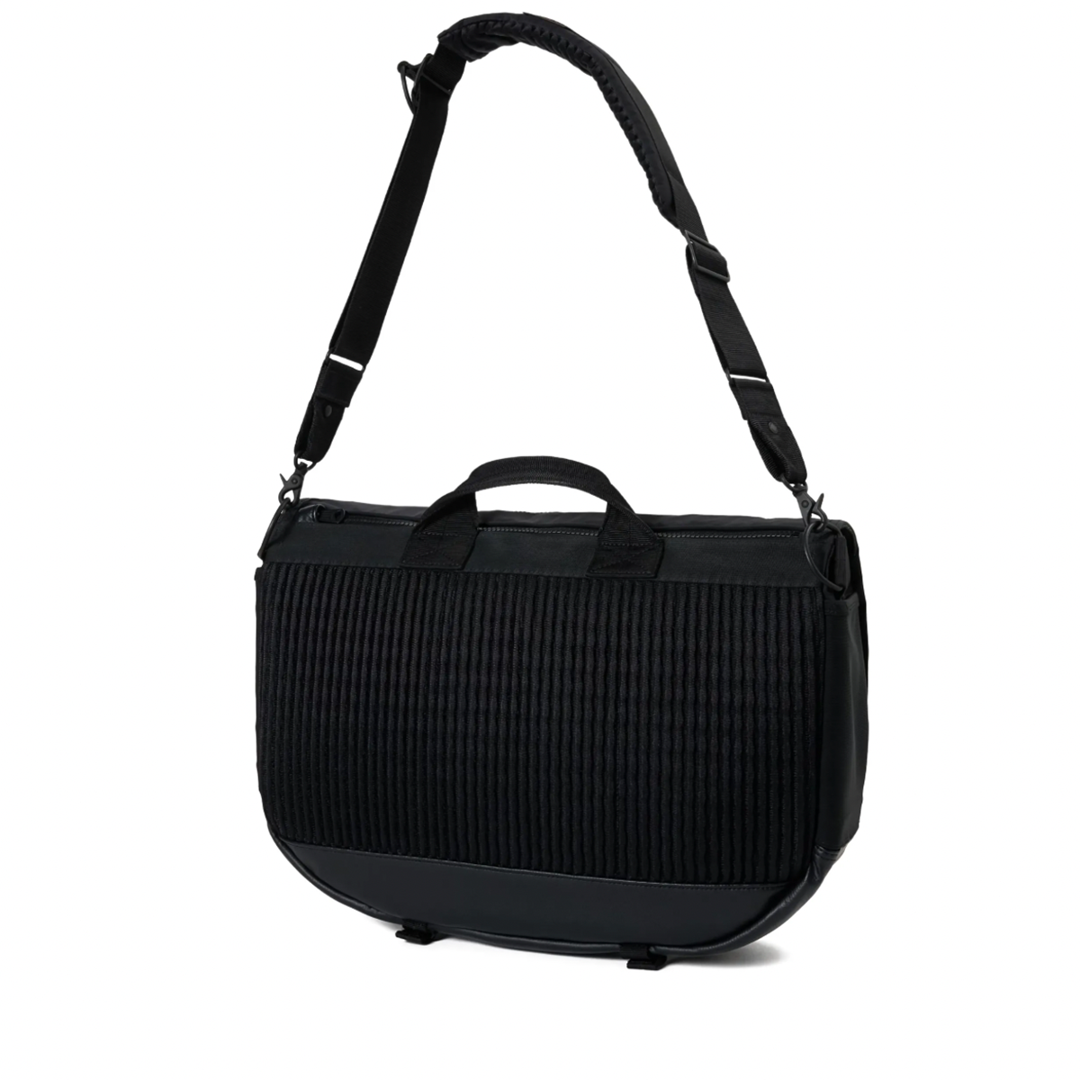 PO-MONO-MESSENGER-BLK - Porter-Yoshida & Co. MONOCHROME MESSENGER BAG - Black