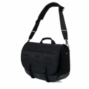 PO-MONO-MESSENGER-BLK - Porter-Yoshida & Co. MONOCHROME MESSENGER BAG - Black