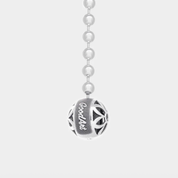 GA-FINBALL-PEN-B - GOOD ART HLYWD Finball Pendant B - Sterling Silver