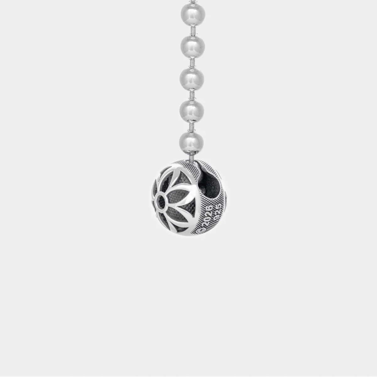 GA-FINBALL-PEN-B - GOOD ART HLYWD Finball Pendant B - Sterling Silver