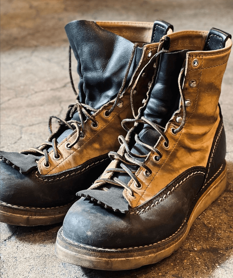 WE-BKBE1084014-NAT - Lace-To-Toe Custom JOBMASTER - Black/Natural