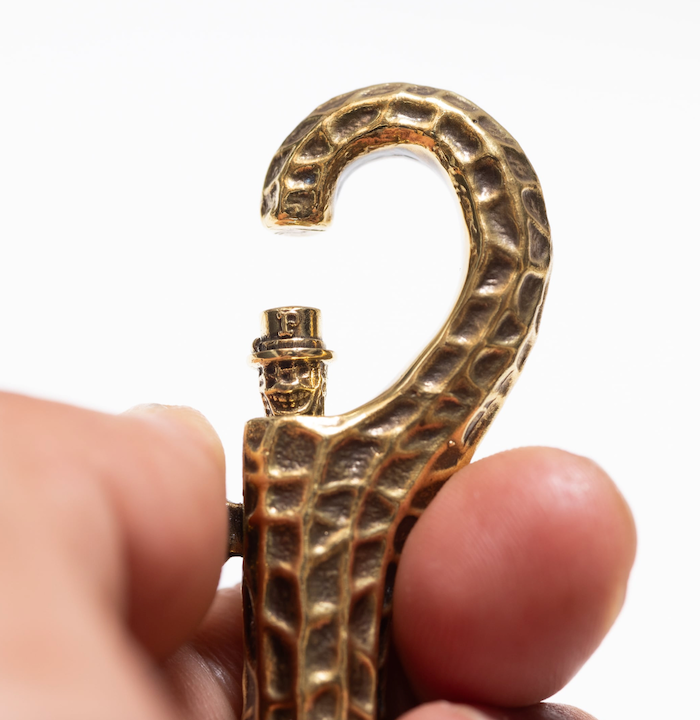 笑*顔様 PEANUTS & Co. ホースキーフック　ブラス PE-PEANUTS-KEY-HOOK-BR - Peanuts & Co Peanuts Key Hook - Brass