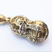 PE-TATTOO-LARGE-BRA - Peanuts & Co TATTOO PEANUTS Pendant Large- Brass/ Silver