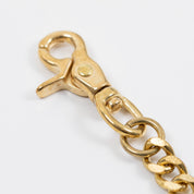 BRASS-W15 - Wallet Chain with Large Clip - Brass