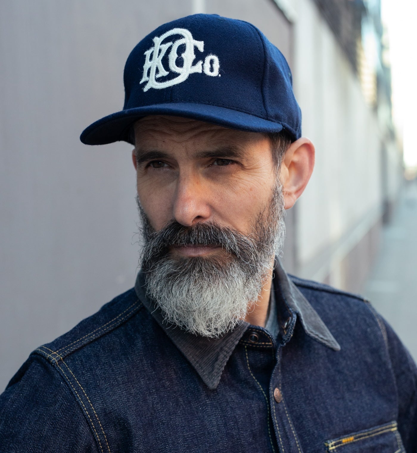 DE-BC01-NAV - Dehen 1920 DKCo. Baseball Cap - Dark Navy
