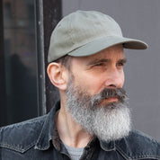 DE-BC02WC-SGE - DEHEN 1920 Dry Waxed Cotton Baseball Cap - Sage