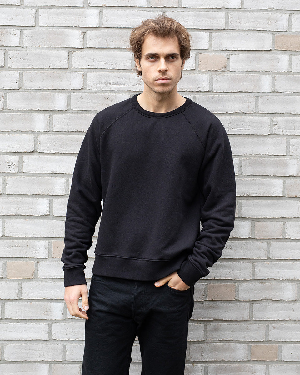 DE-HDC01-BLK - Dehen 1920 Heavy Duty Crew Sweatshirt - Black