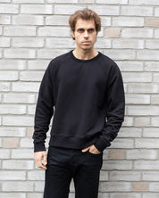 DE-HDC01-BLK - Dehen 1920 Heavy Duty Crew Sweatshirt - Black